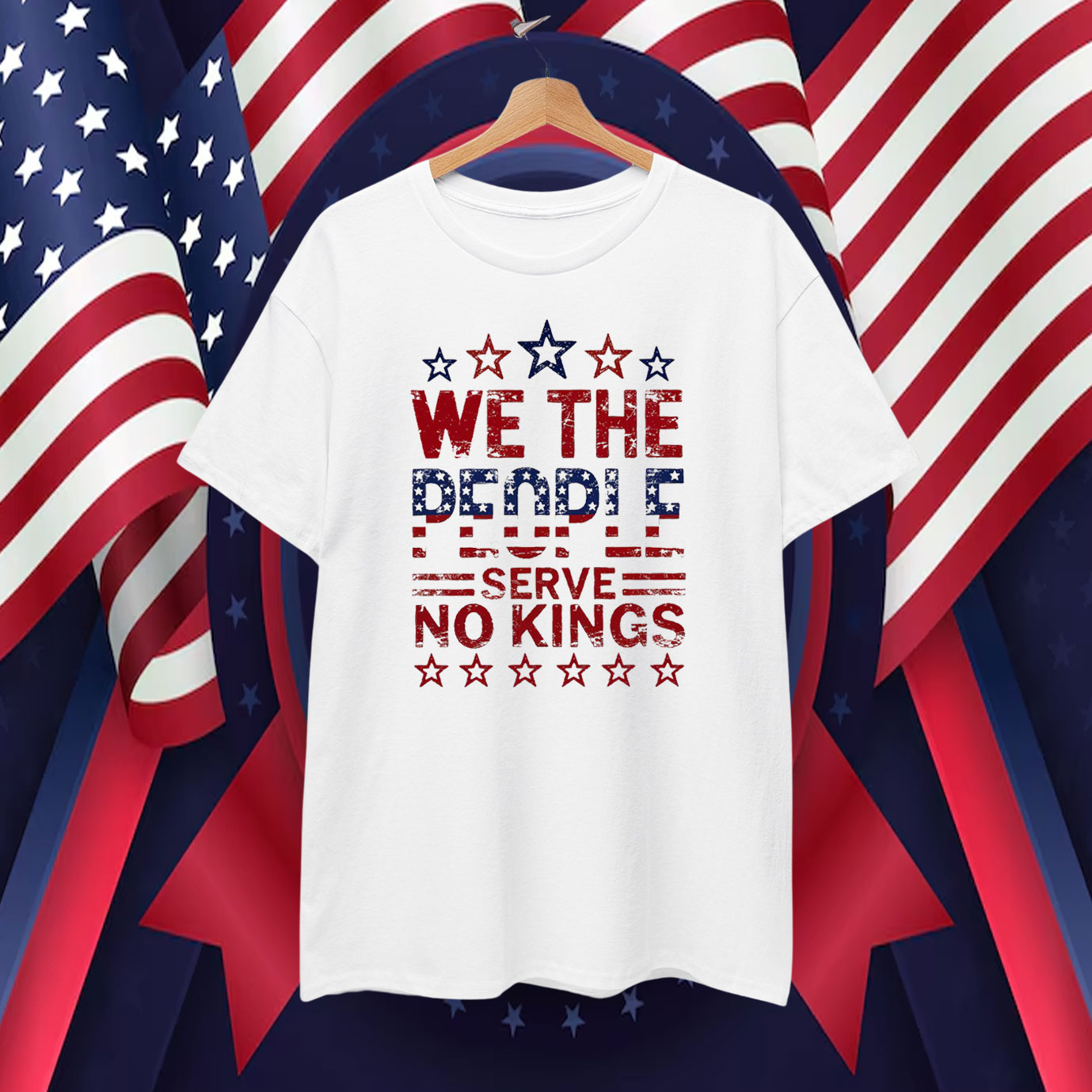 We The People Serve No Kings In America T-Shirts