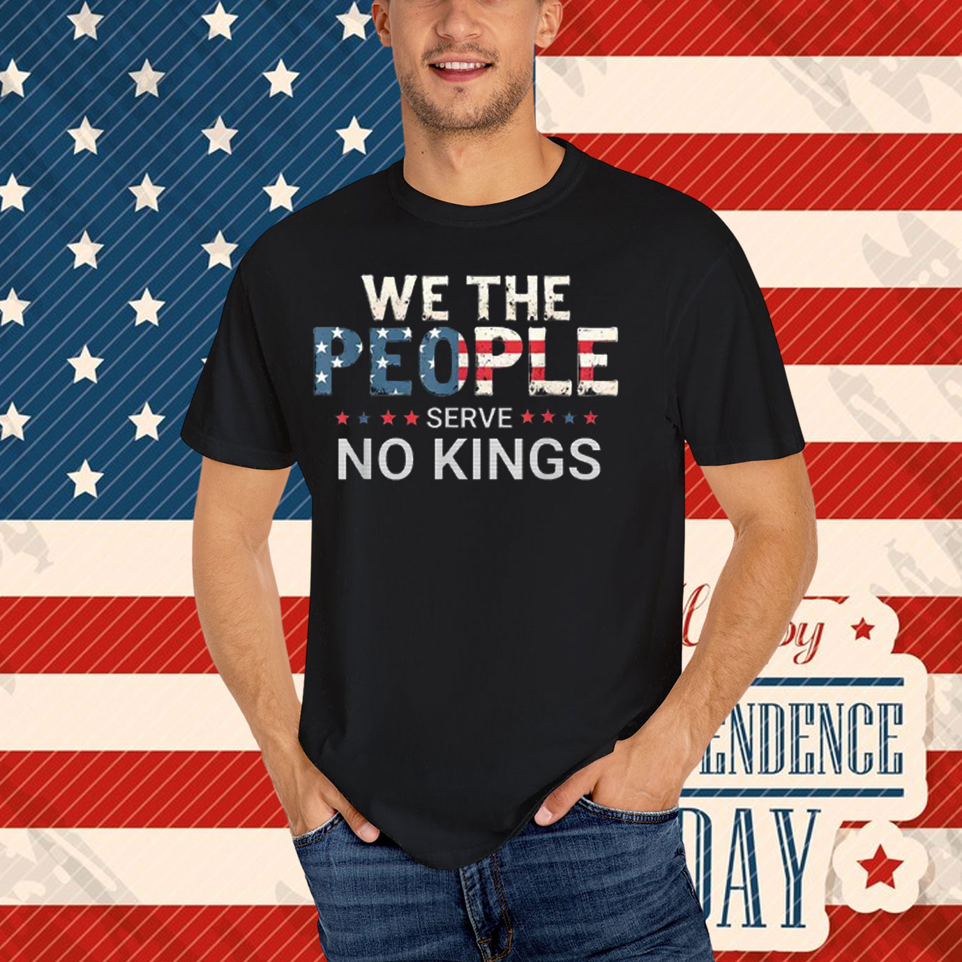 We The People Serve No Kings Unisex T-Shirt