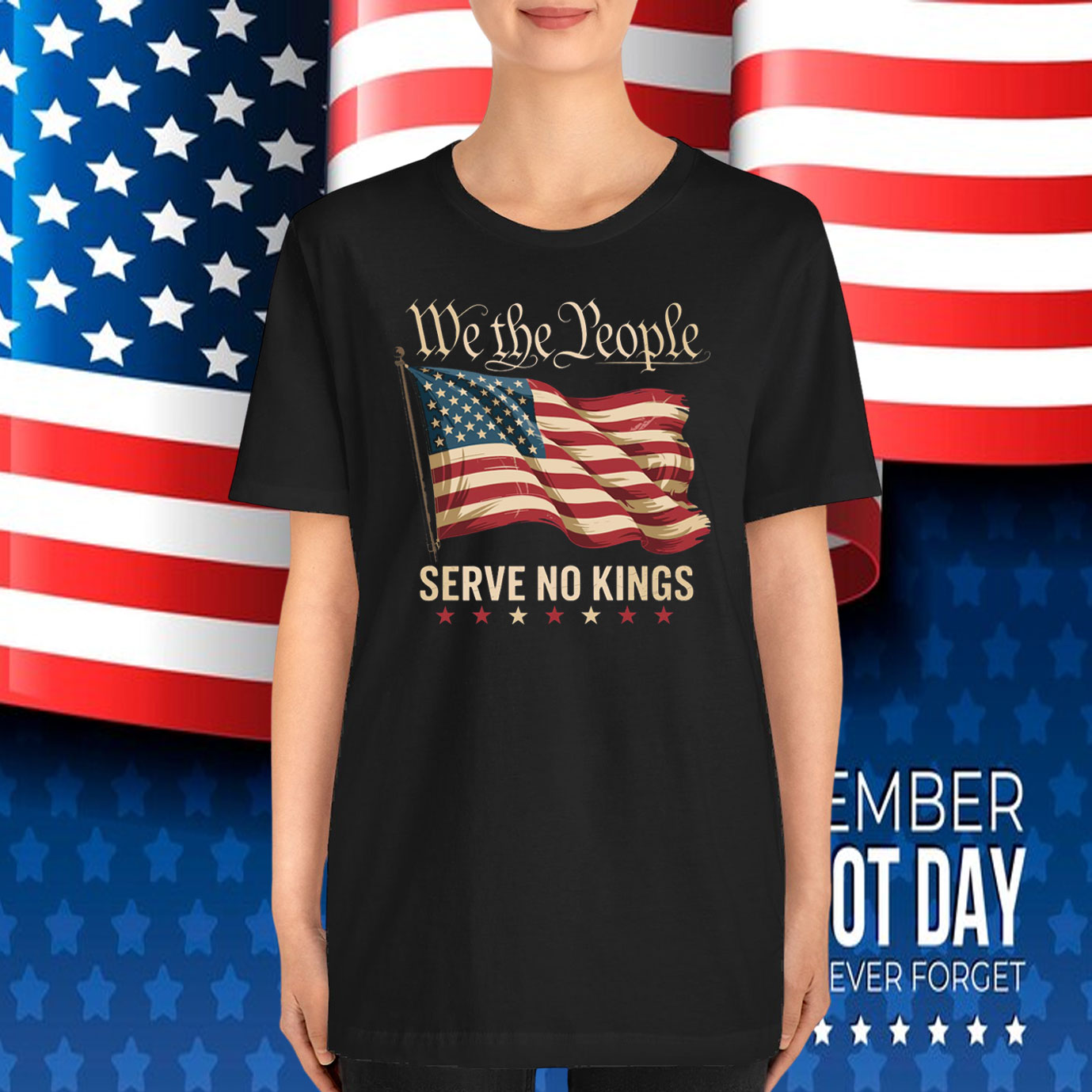 We The People Seve No Kings T-Shirt