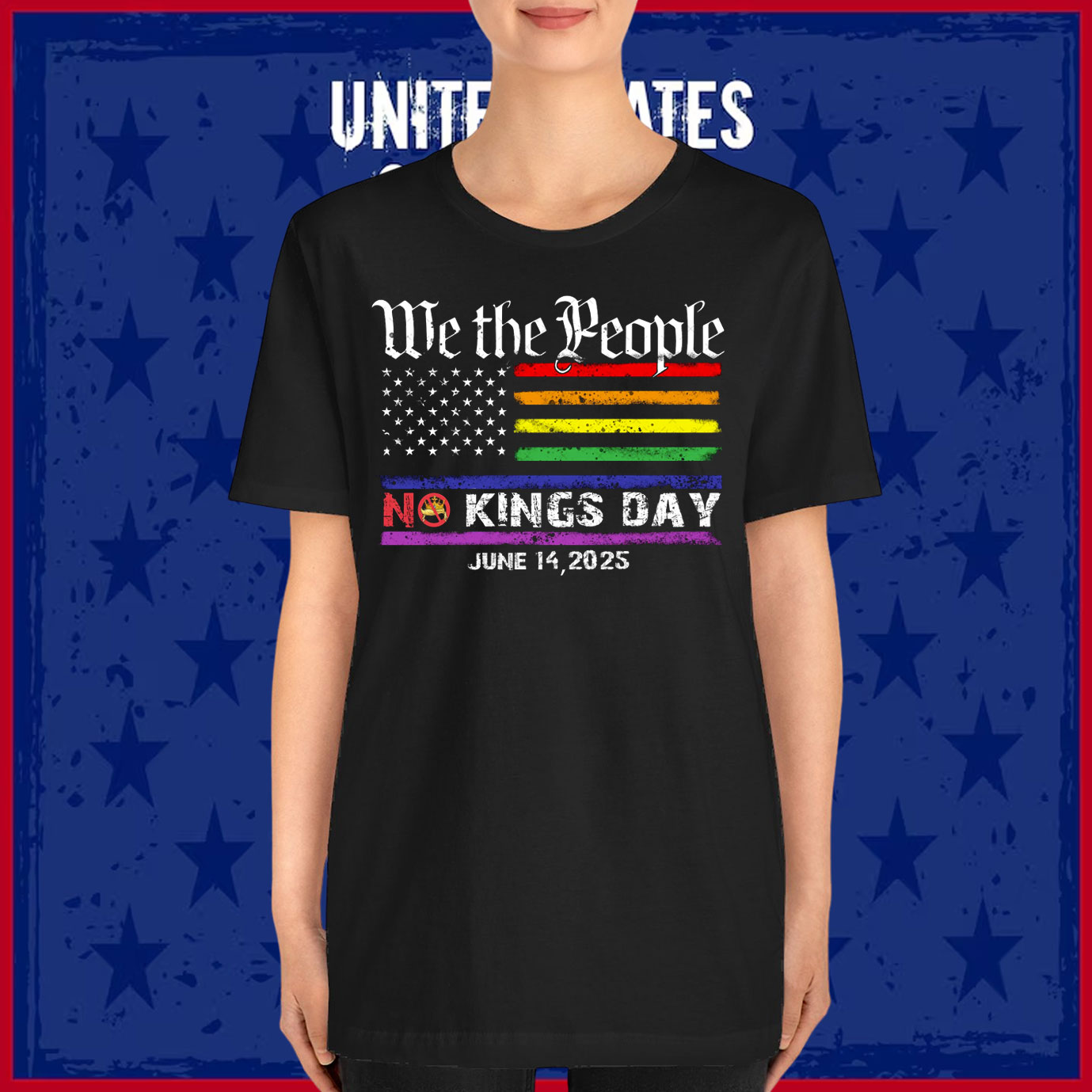 We the People No Kings Day June 14,2025 T-Shirt