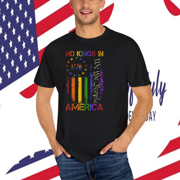 We the People No Kings in America 1776 T-Shirt