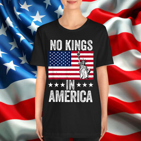No Kings In America Protest Democracy Angry Shirt