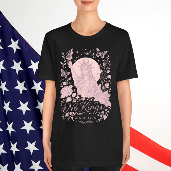 No Kings Anti Fascism Tyranny 1776 Patriotic Shirt