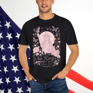No Kings Anti Fascism Tyranny 1776 Patriotic Shirt