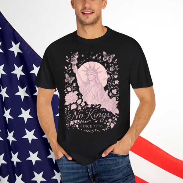 No Kings Anti Fascism Tyranny 1776 Patriotic Shirt