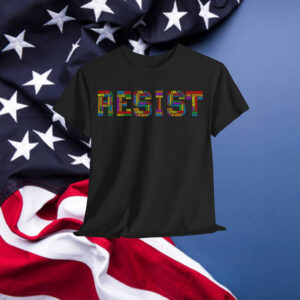 Resist Typography Graphic Anti Trump Social Justice T-Shirt